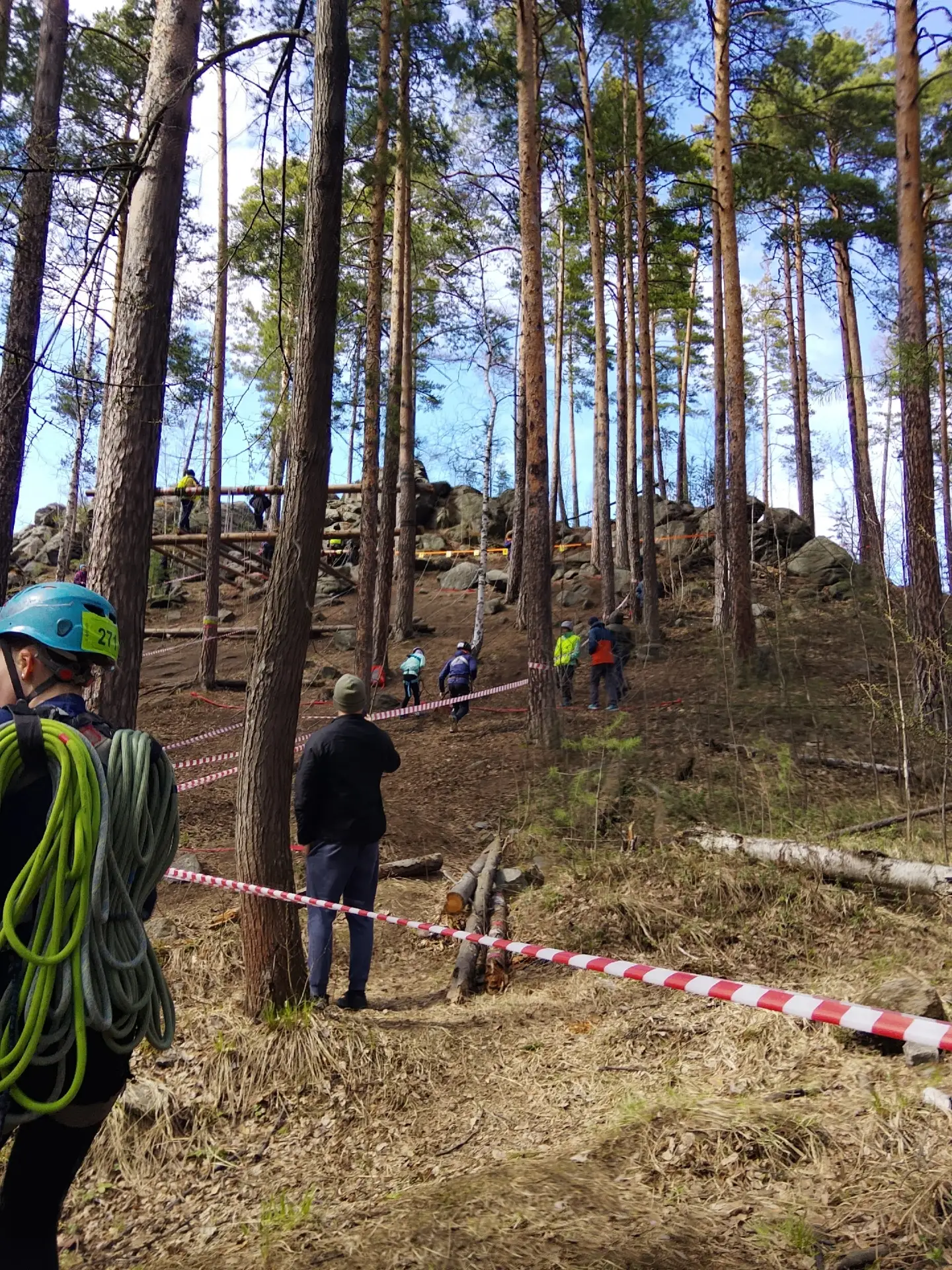 📅 В эти выходные прошли соревнования по спортивному туризму на пеших дистанциях «Кубок УрФУ» в район