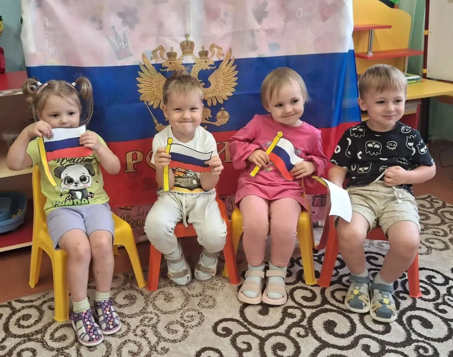 У малышей  группы «Земляничка» 🍓