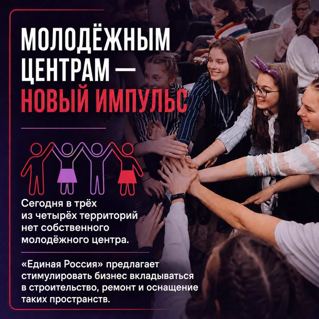 Современный молодёжный центр — это место для общения, образования и самореализации
