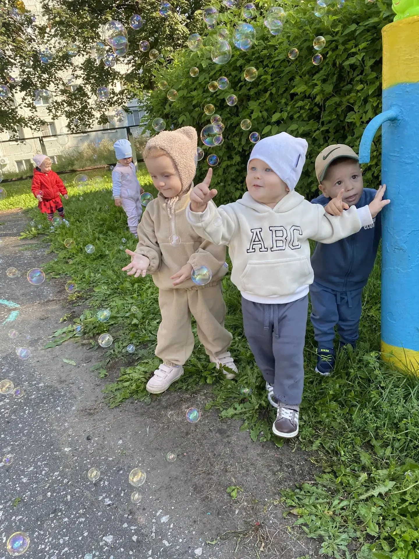 🍂 Мыльные пузыри и золотая осень! 🍂