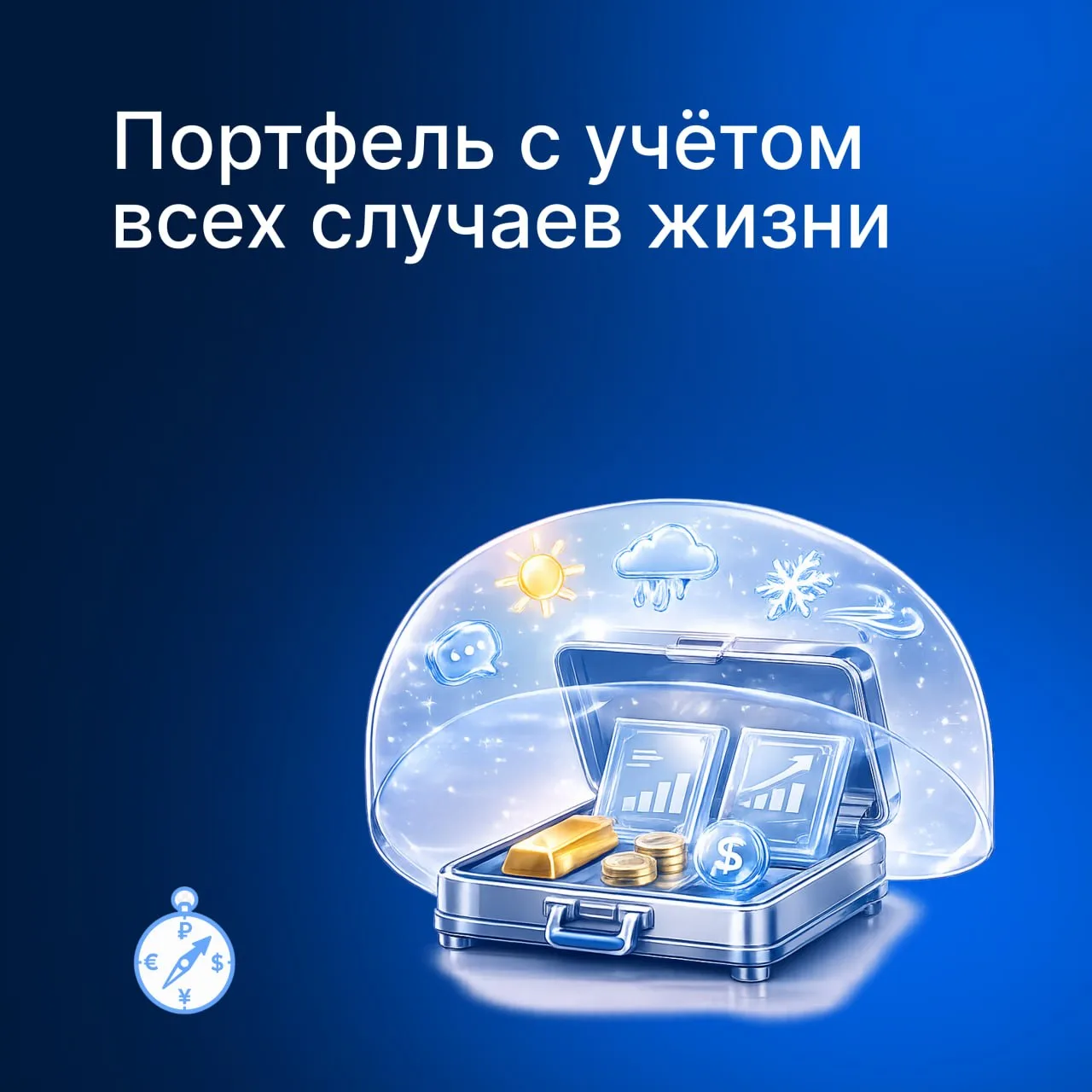 🌦 Из чего состоит всепогодный портфель
#путеводитель_инвестора

Разбираем вторую тему, которую вы в