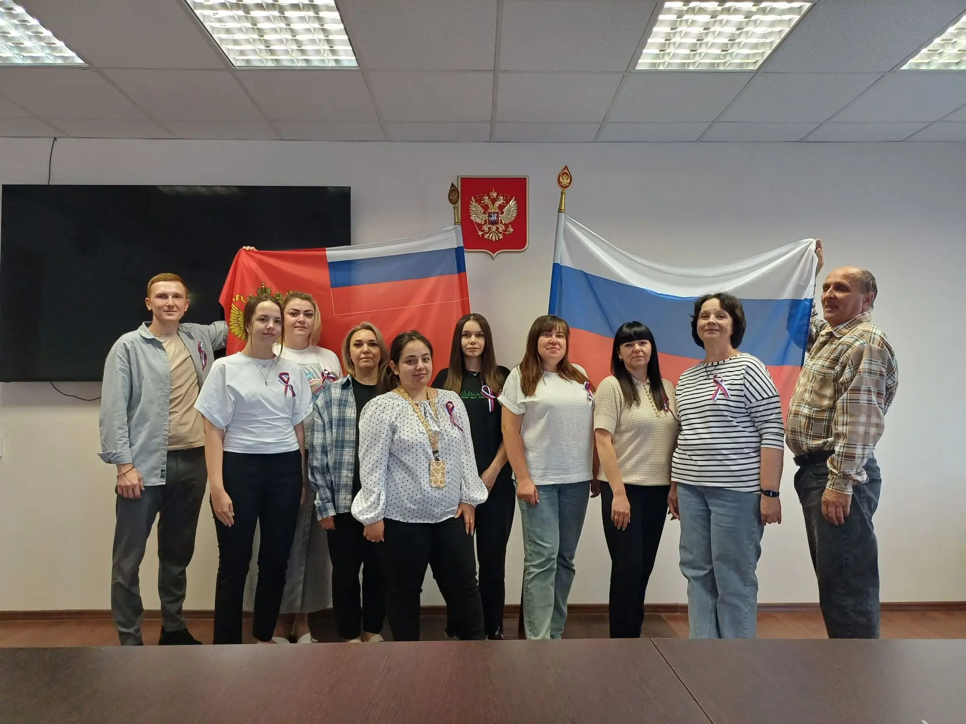 🇷🇺 В честь Дня Государственного флага Российской Федерации в Управлении Росреестра по...