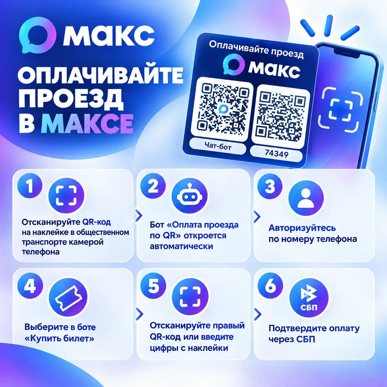 🚌 С 1 октября кузбассовцы могут оплачивать проезд в городском транспорте через чат-бот...