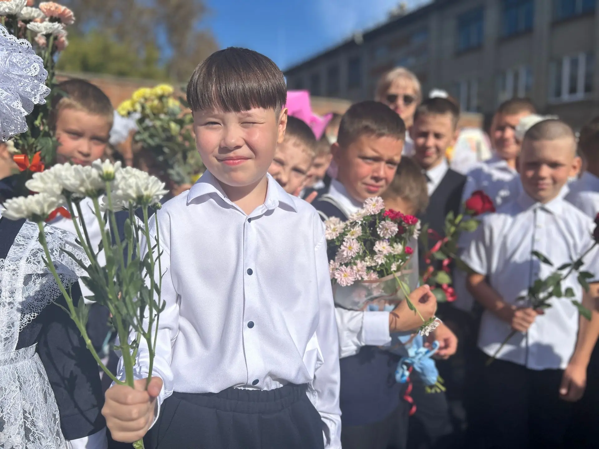 🔹В Ангарском округе прошли торжественные линейки, посвященные Дню знаний