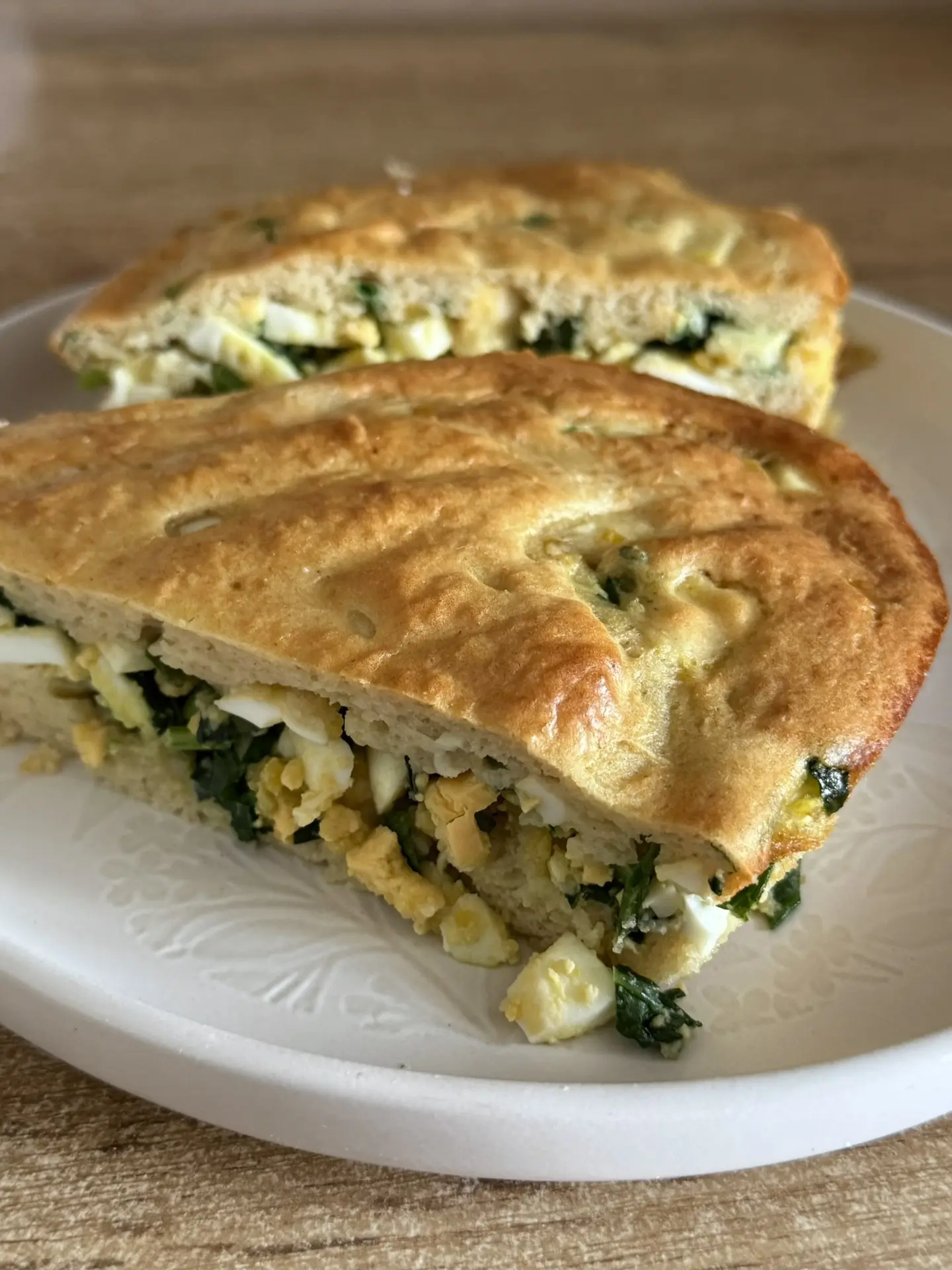 Пирог с яйцом и луком , из смеси для выпечки гербалайф 🌿вкусно , полезно , ем и худею 🌿💪