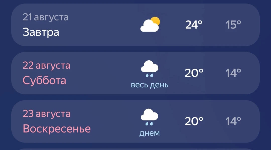 В выходные Курганцев ждут дожди...☔️