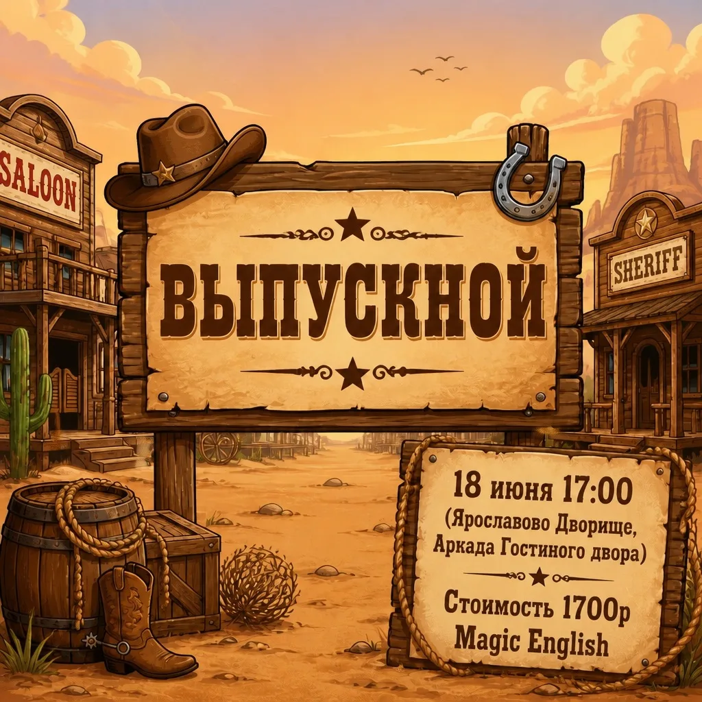 🎉 Выпускной Magic English 2026🎉