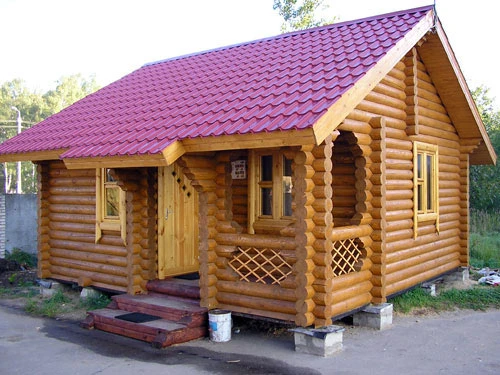 Дом из бруса или бревна по проекту БН-20(от 229тыс.руб)