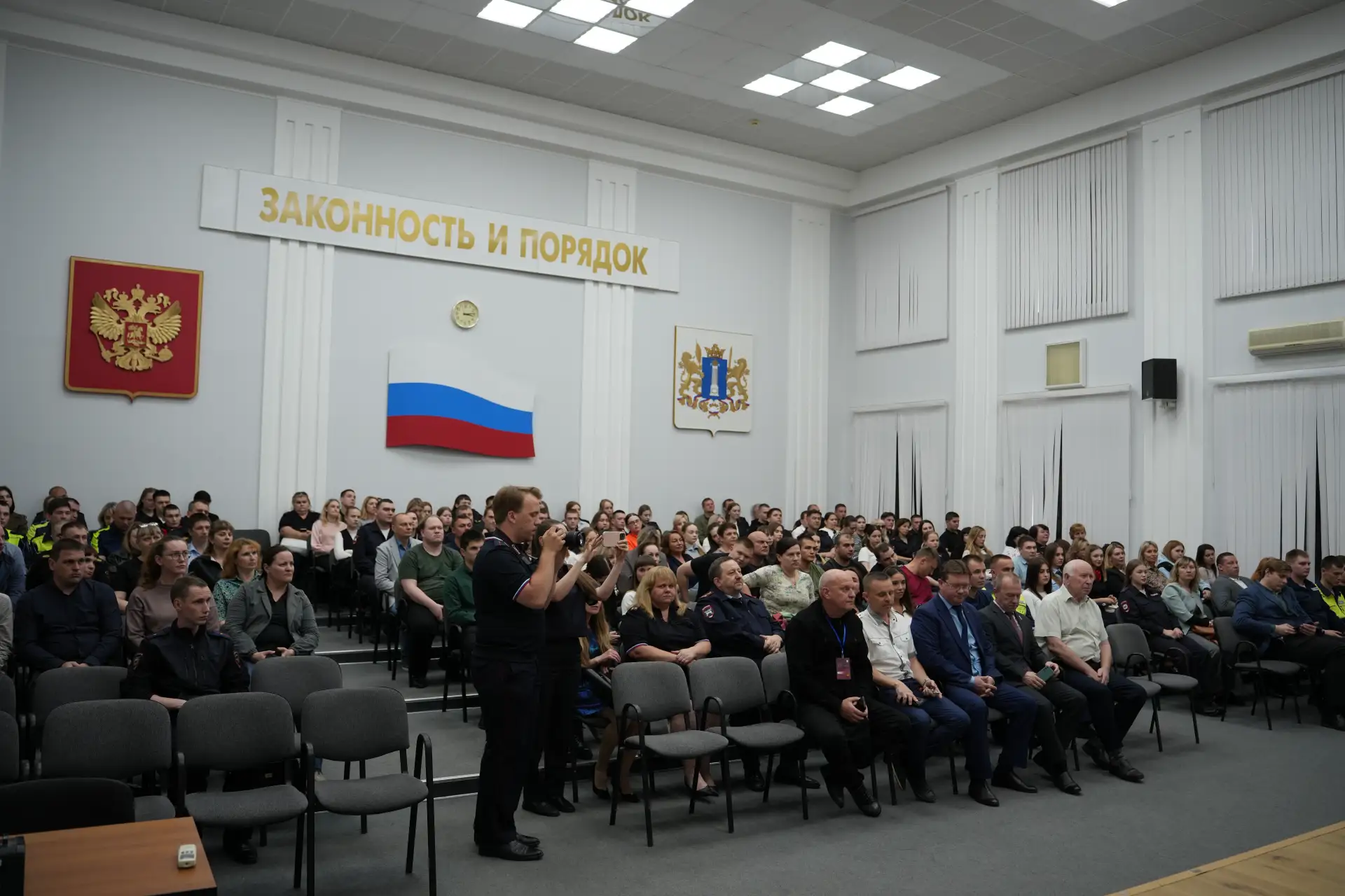 В УМВД России по Ульяновской области прошла творческая встреча XVII Международного кино...