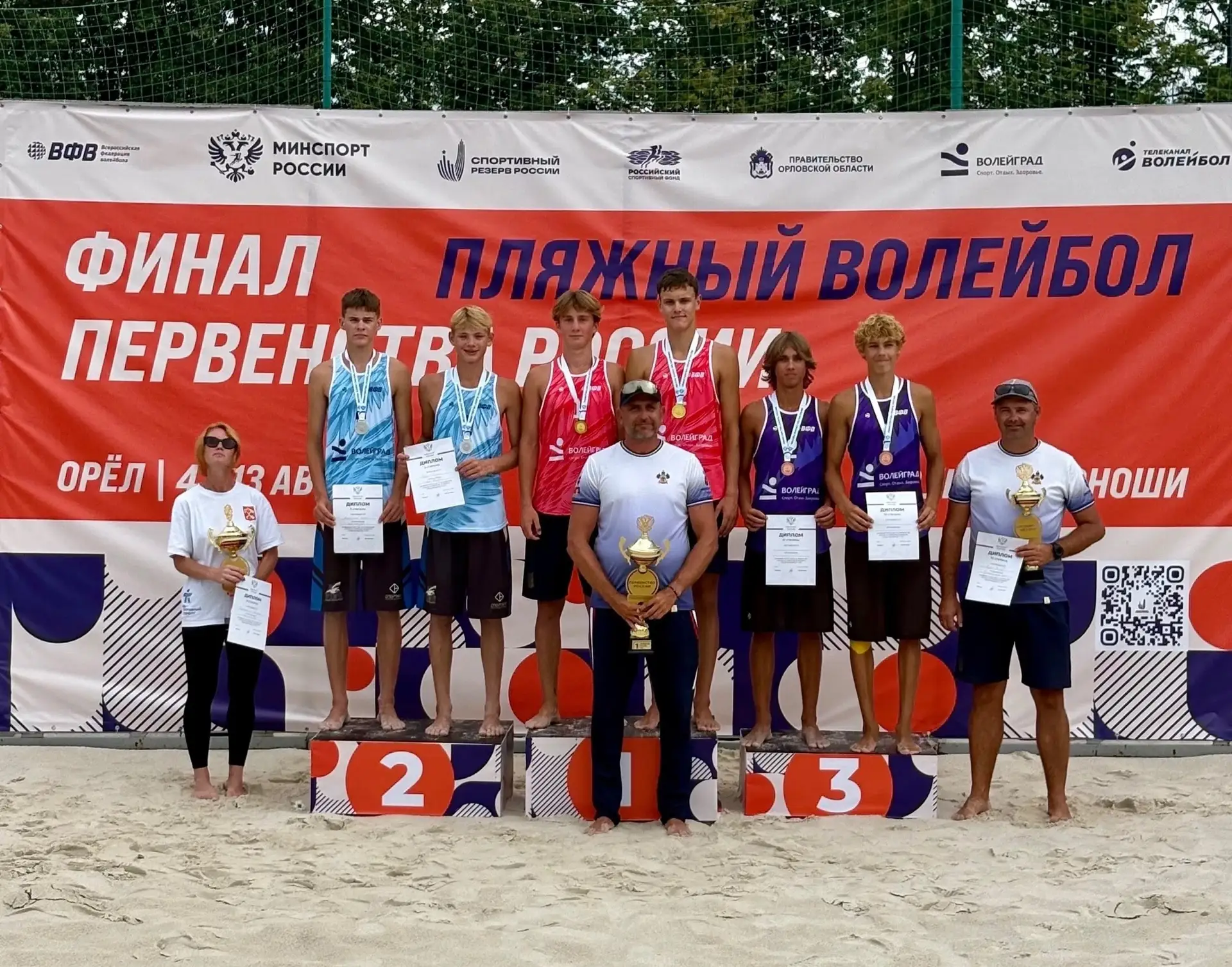 🏐 Наши ребята - чемпионы России!