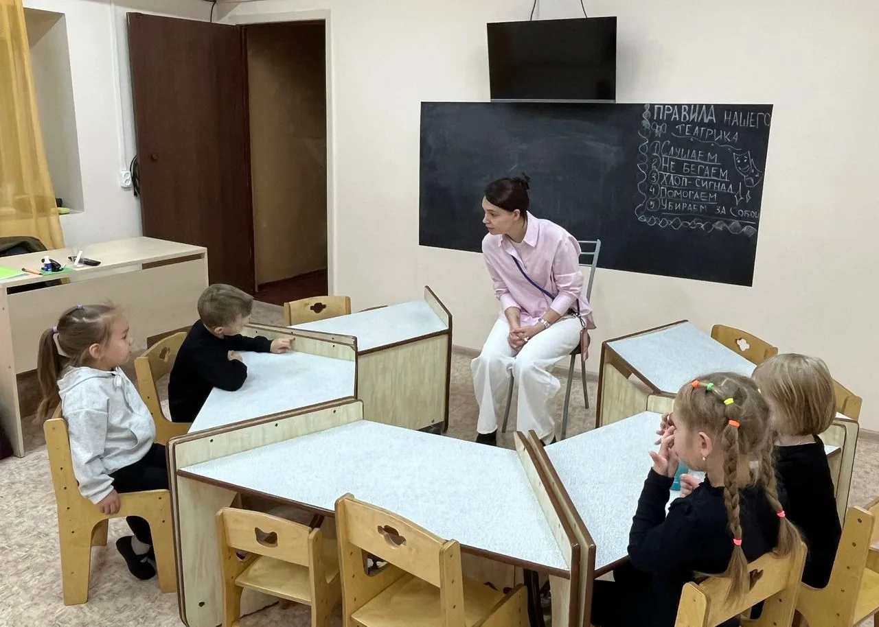 🎭Наши самые маленькие учащиеся, которые посещают Малышкин театрик, очень любят предмет...