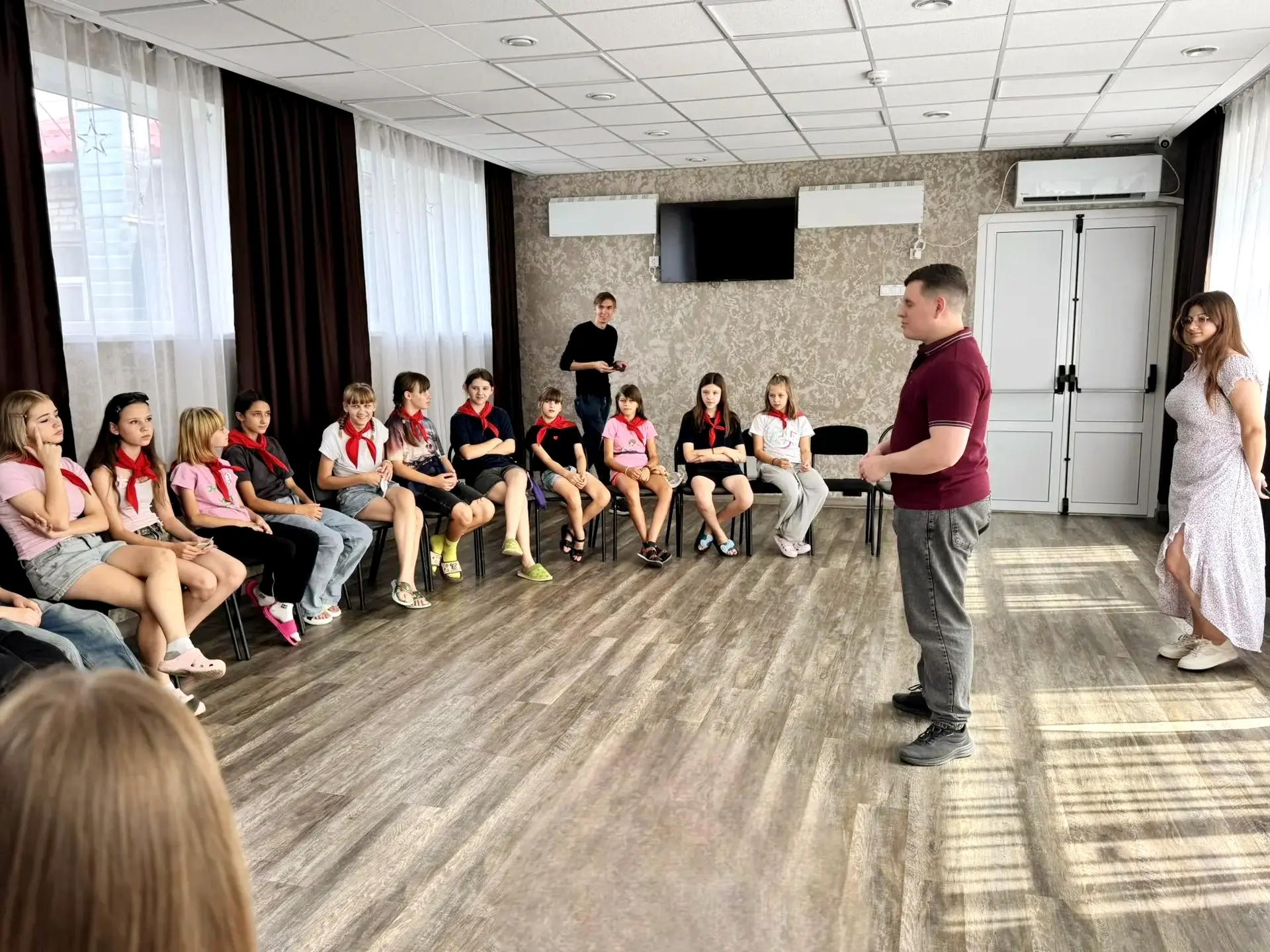 Мастер-класс по ораторскому мастерству прошёл в «Незабудке»

В детском учреждении санаторного типа «