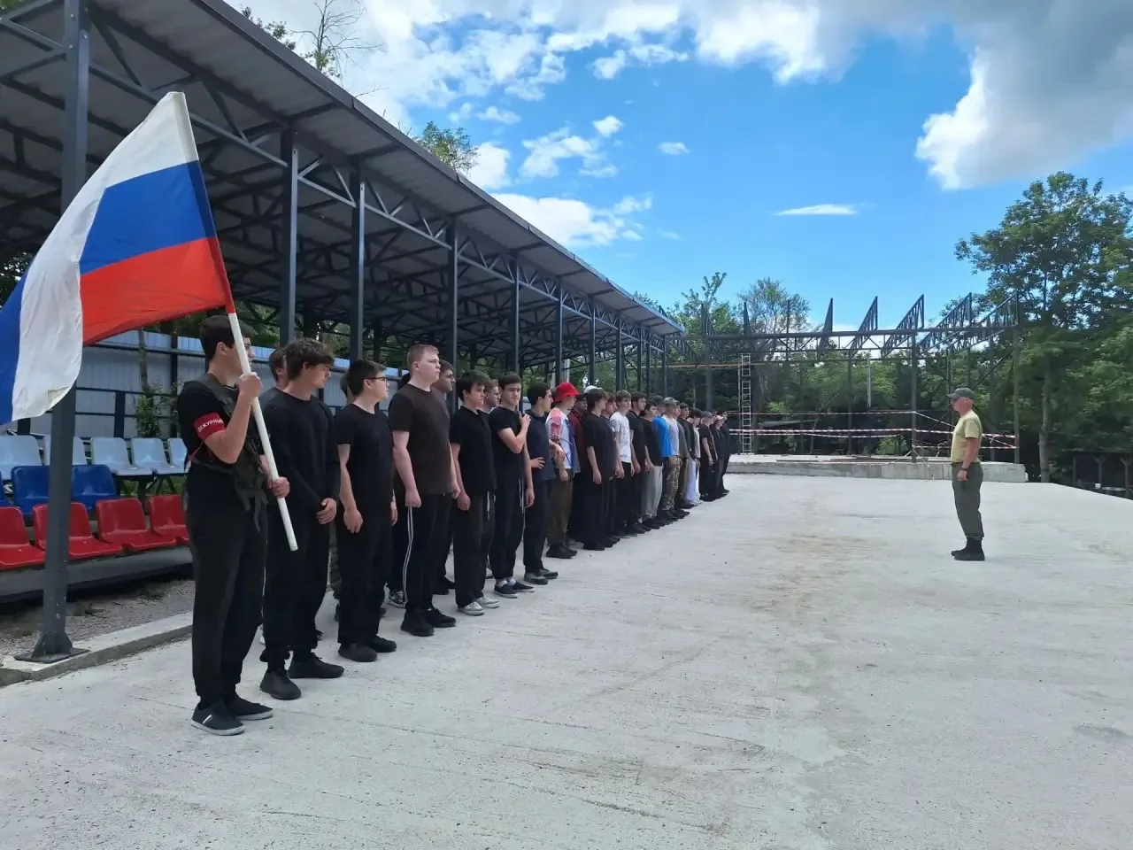 🇷🇺 На форумной площадке «Мы – опора Родины» стартовали пятидневные учебные сборов для студентов «С