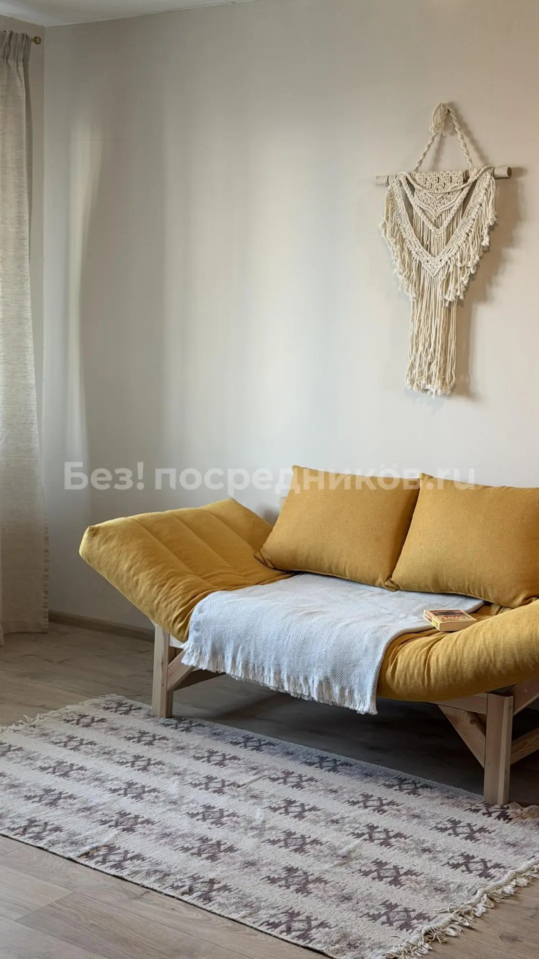 Сдам без посредников: 1-комнатная квартира, 45м²