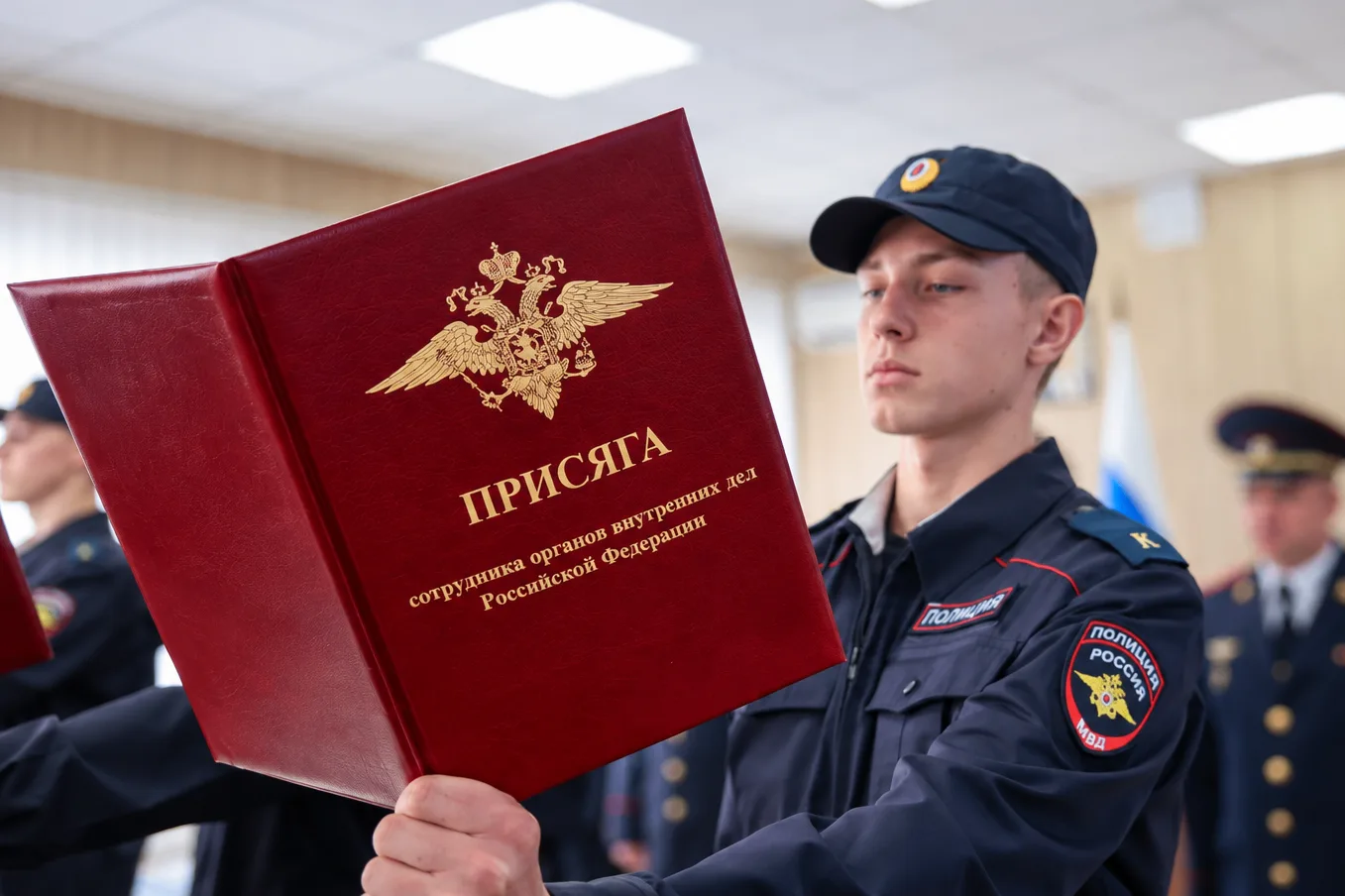 ⭐️ 80 курсантов Луганского филиала Воронежского института МВД России приняли Присягу