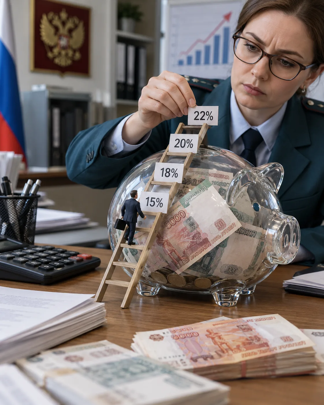 💸 Доход по вкладам в 2026 году: необлагаемый НДФЛ порог составит 160 тысяч рублей