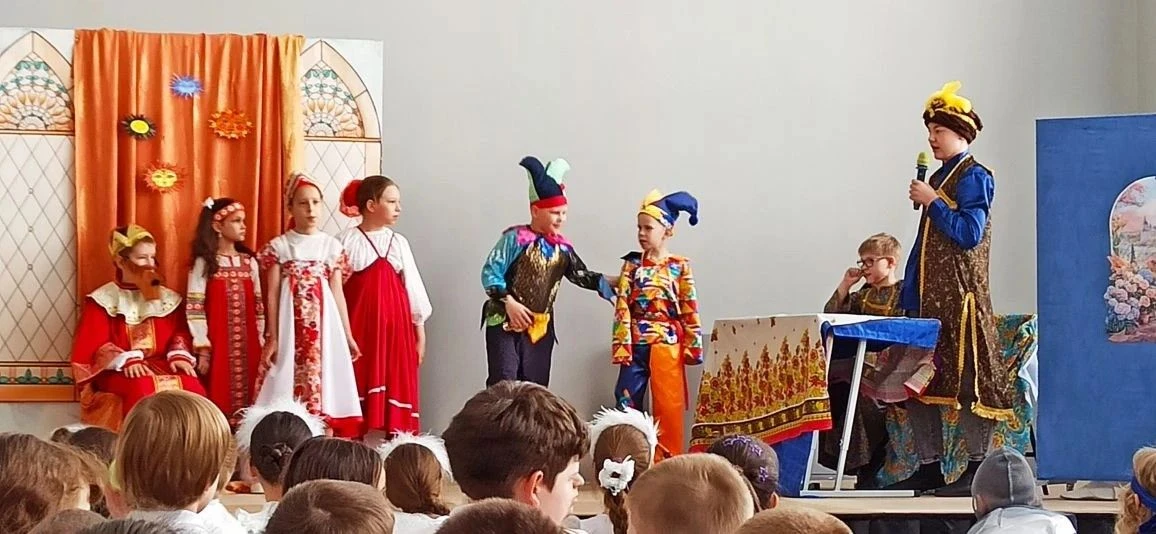 🌟«Сказка о царе Салтане» на школьной сцене: настоящее волшебство! Наш школьный театр представил спек