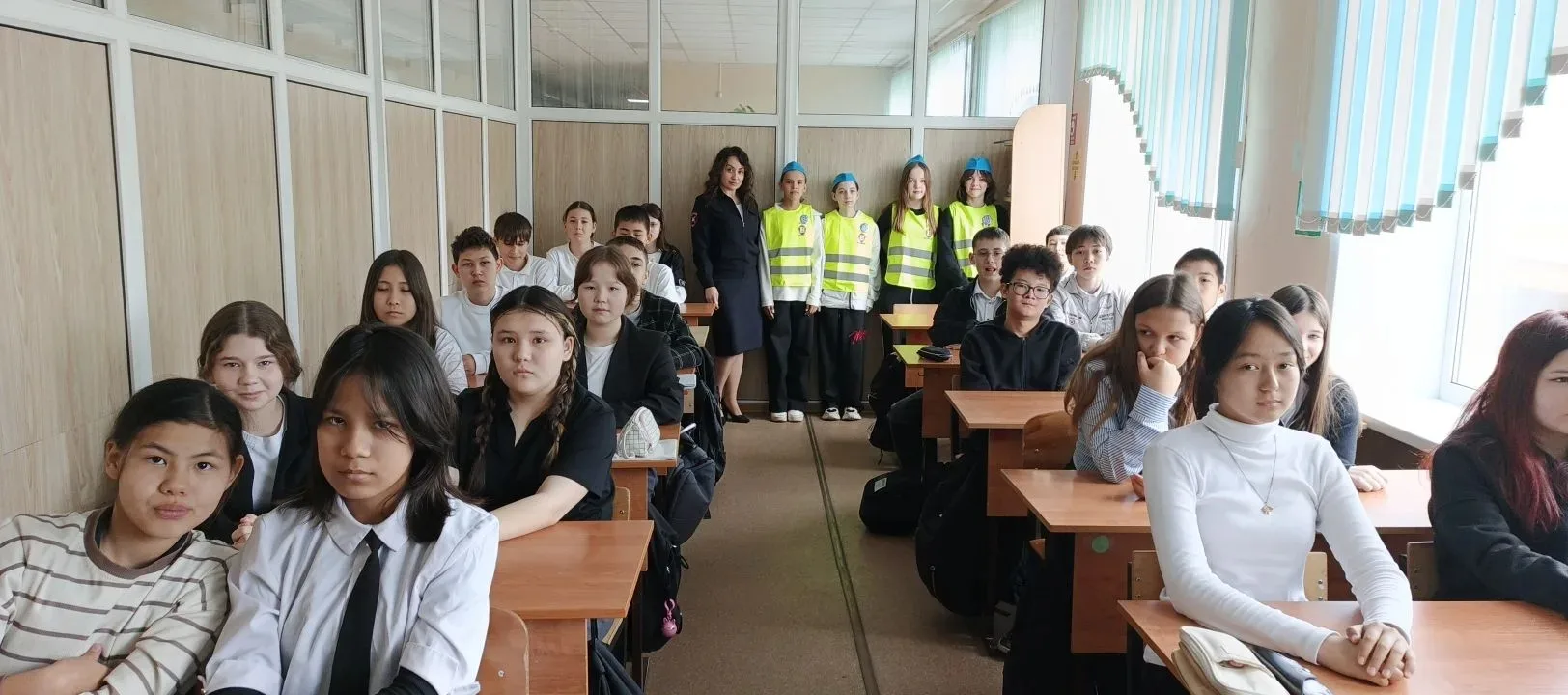 Сегодня в нашей школе прошла важная и познавательная встреча с инспектором по пропаганд...