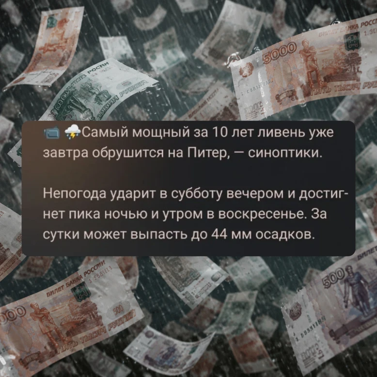 Плохая погода — хорошая работа)