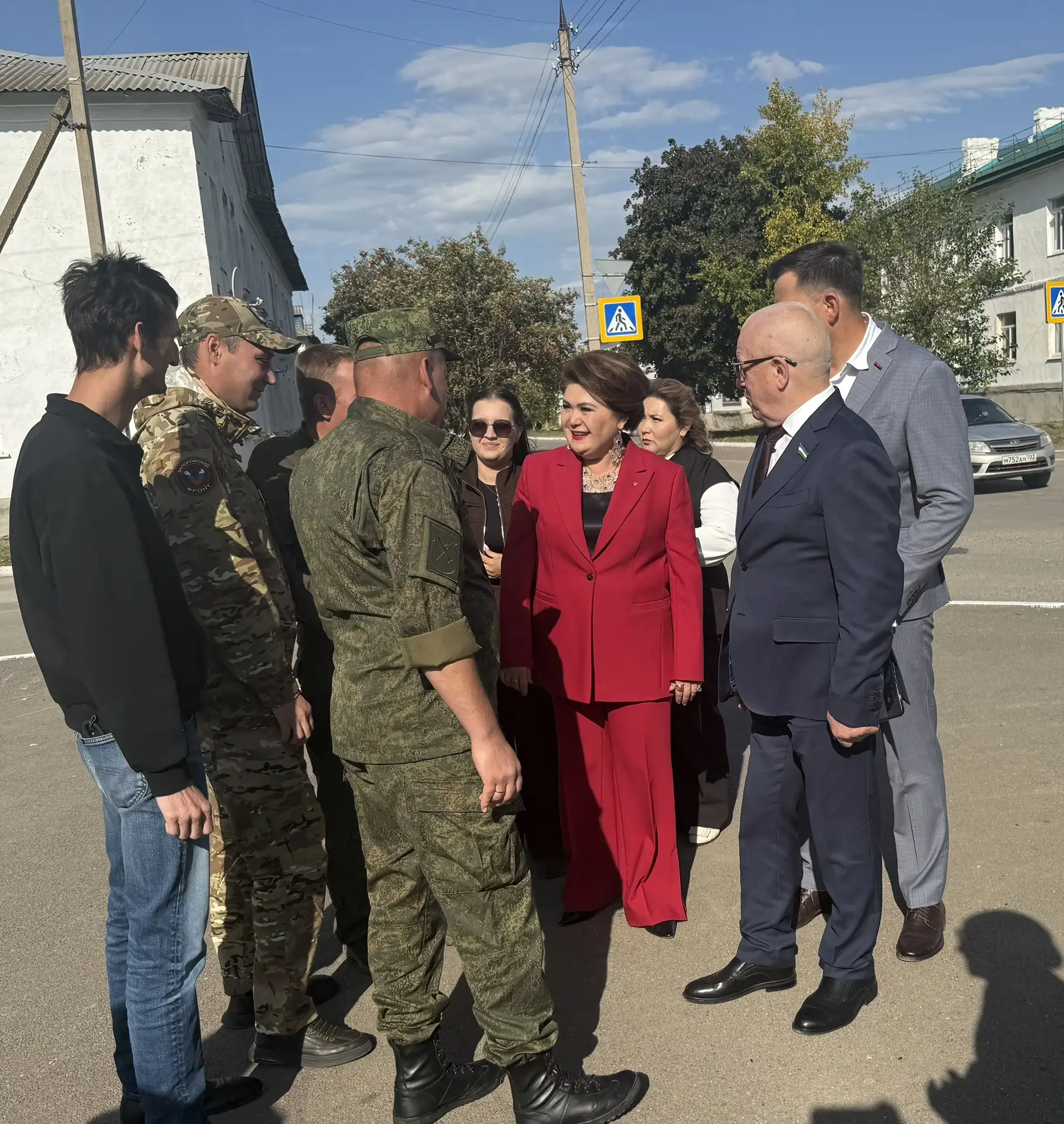 Вместе с ветеранами специальной военной операции мы побывали на юбилее посёлка Приютово...