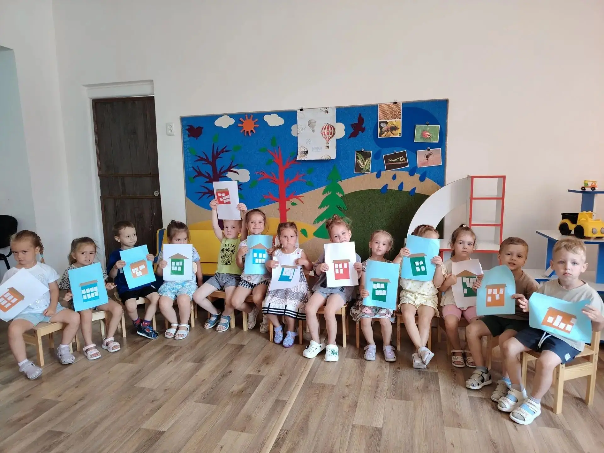 Наши малыши тоже присоединились к дню "Мой дом, мой город".