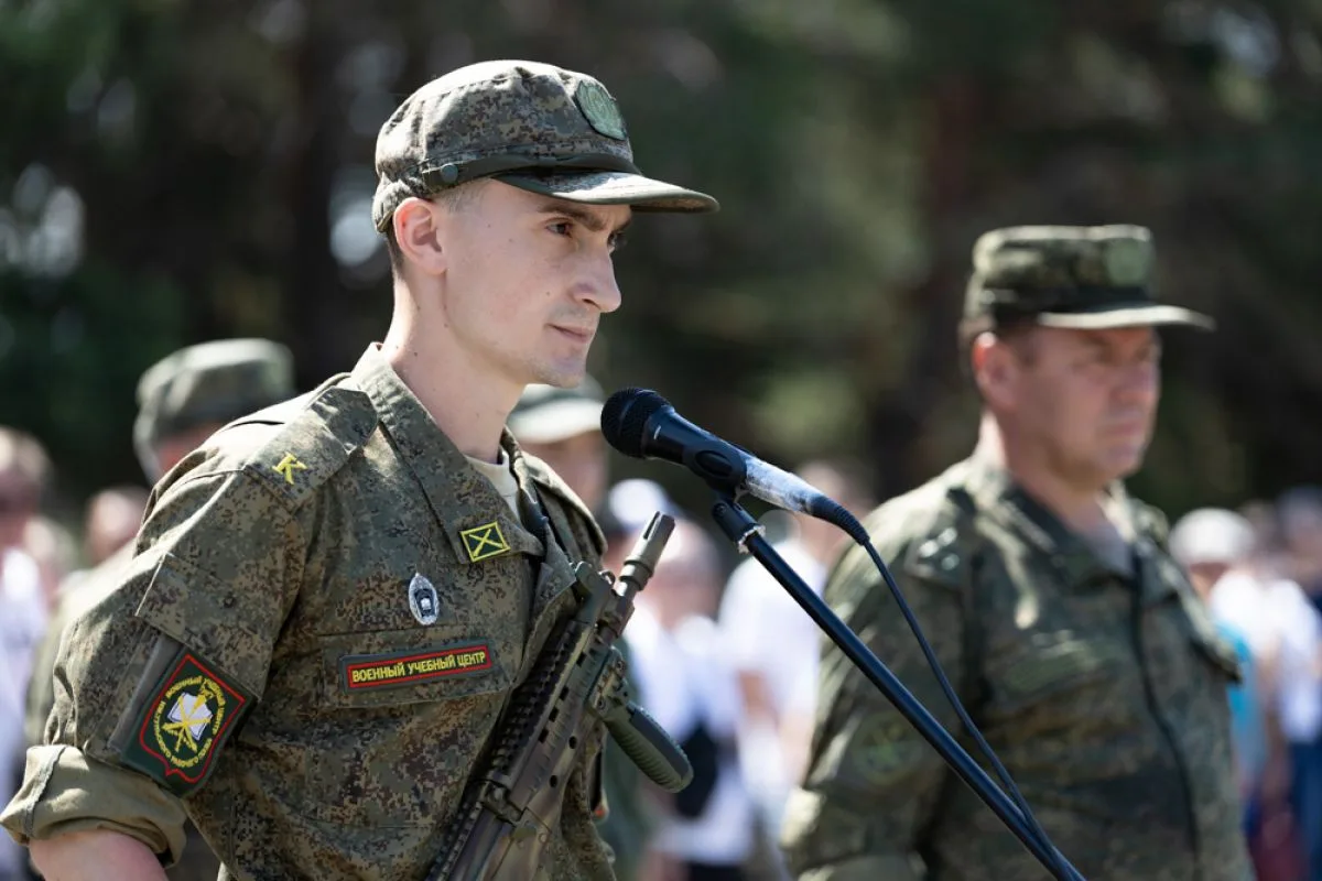 178 курсантов Военного учебного центра при ТулГУ приняли присягу на сборах в Рязанской области

С 8 