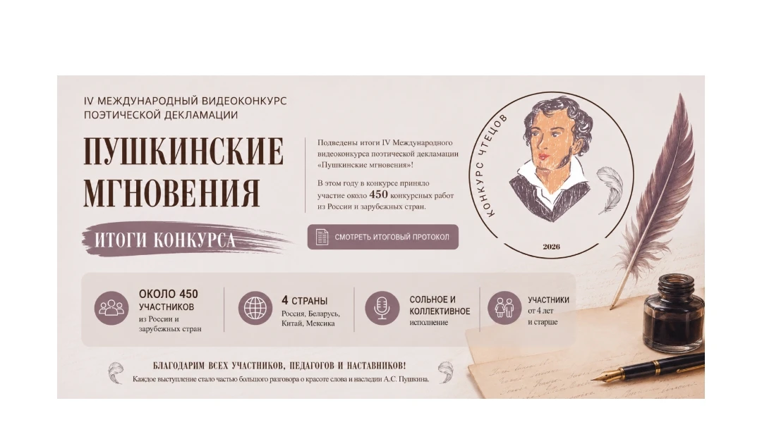 Ученик 7Б класса Стецюк Максим принимал участие в Международном конкурсе художественной декламации "