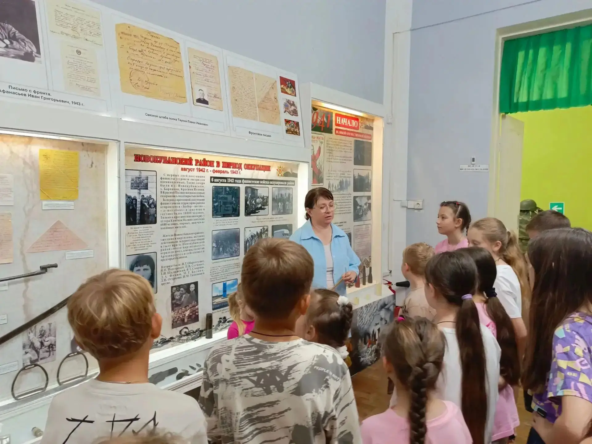 🌟В стенах Новокубанского краеведческого музея прошла тематическая экскурсия «Великая О...