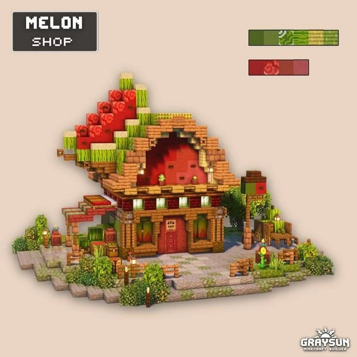 Идея постройки магазина арбузов, на случай их переизбытка 🍉