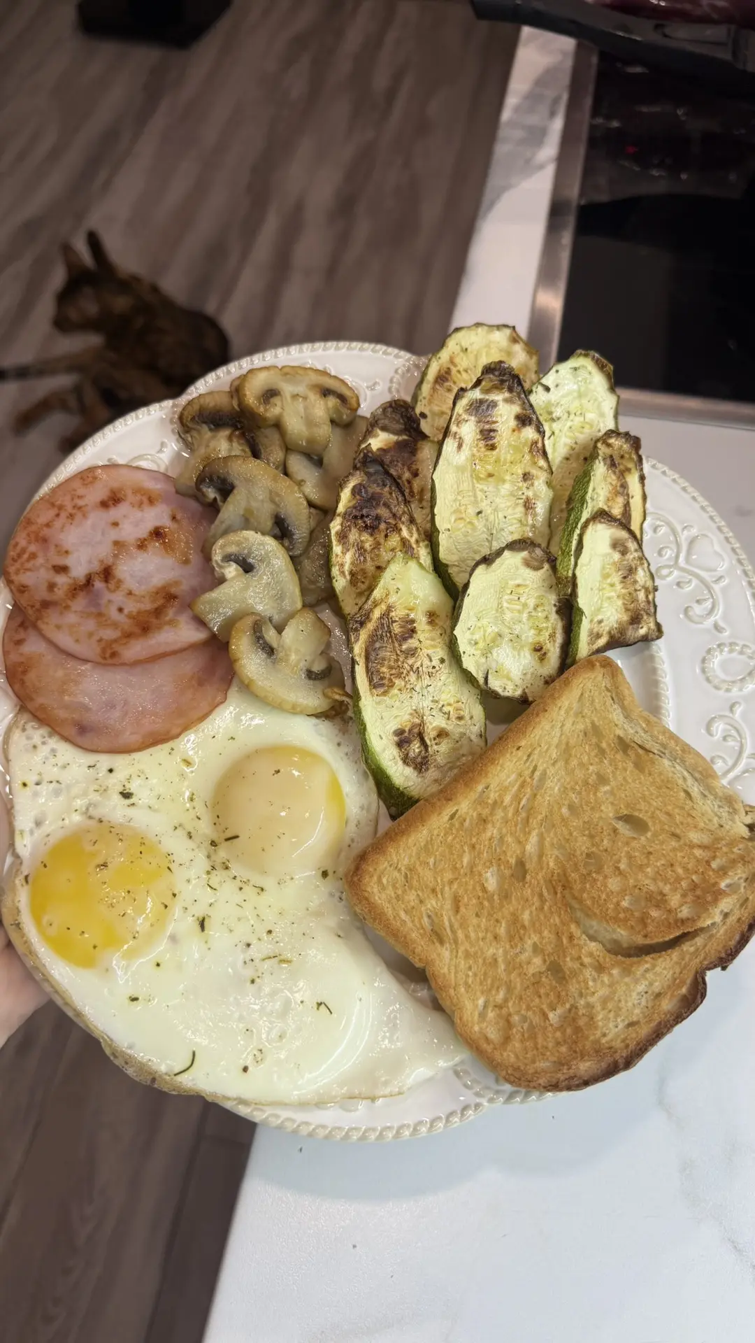 Ваааай вкусно. Летела домой хотела кабачек