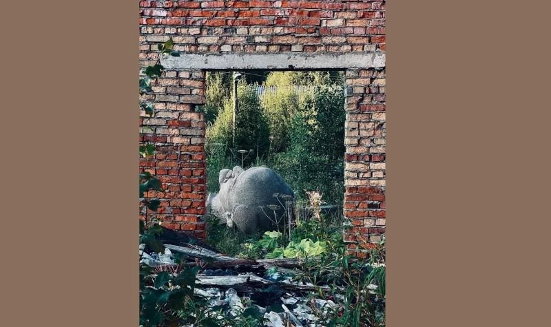 Четырёхтонная голова Ленина продолжает «кочевать» по Сыктывкару.