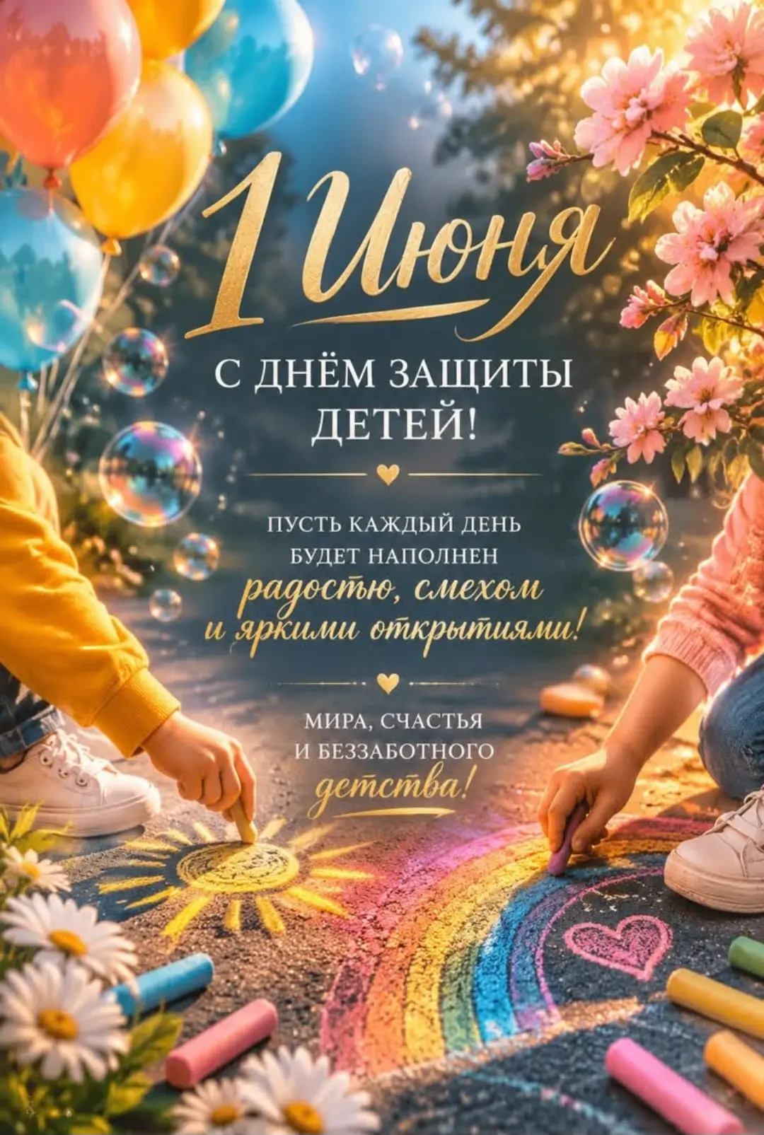 С Днём защиты детей!