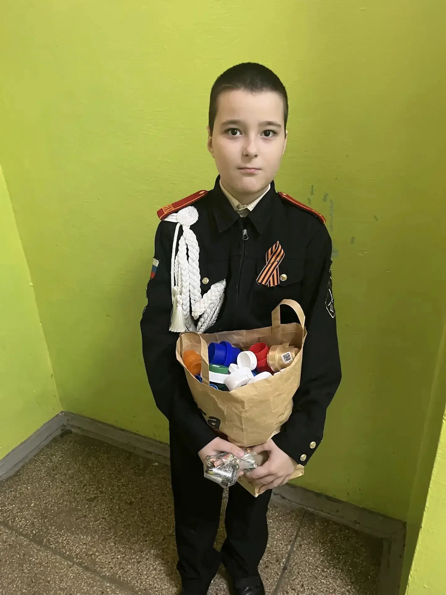 ♻️ Завершилась общешкольная экологическая акция «Добрые крышечки» — добрая традиция, которая вновь о