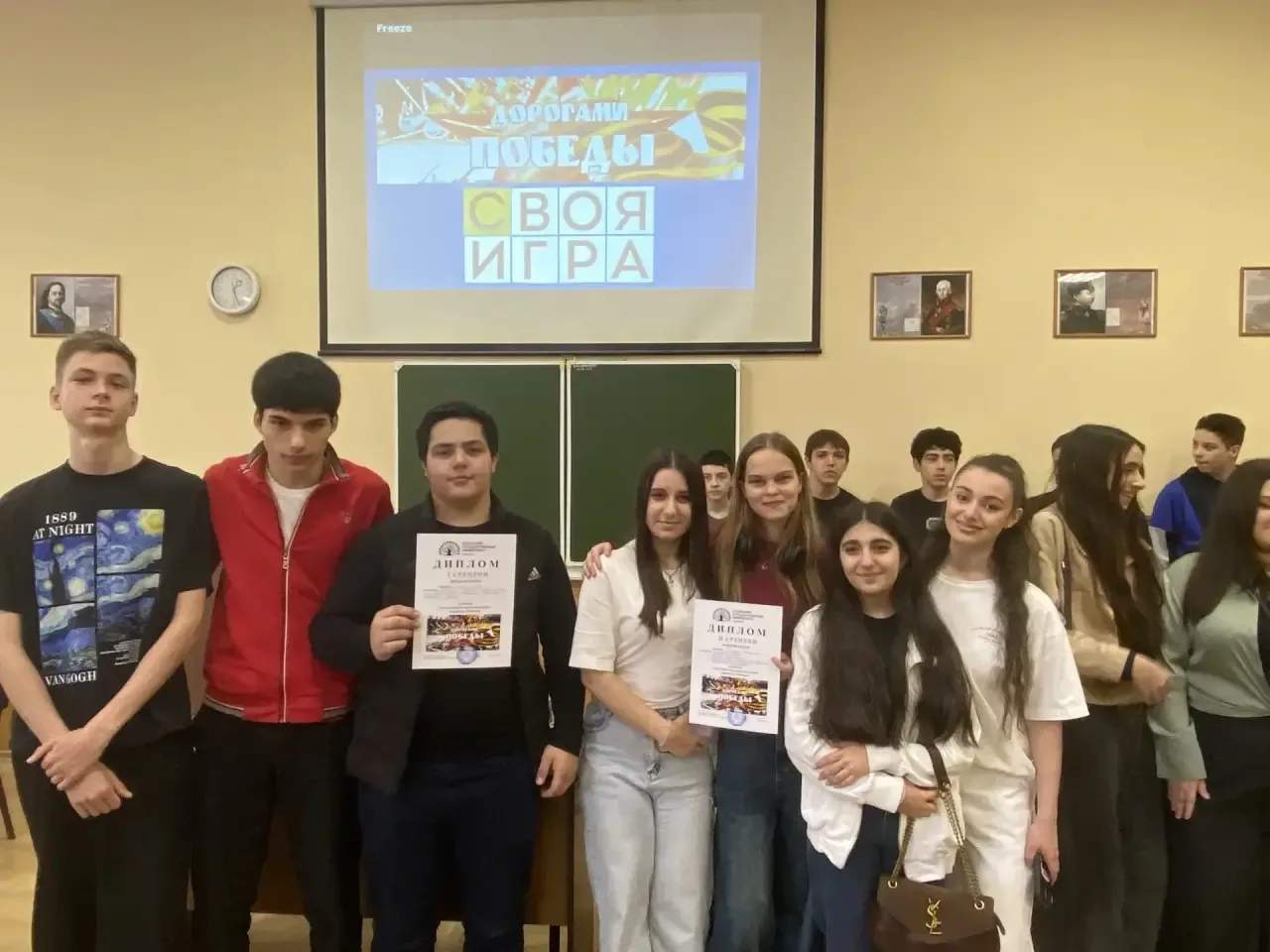 📣 Сегодня учащиеся 9‑х классов приняли участие в викторине «Своя игра» на базе Кубанского государств