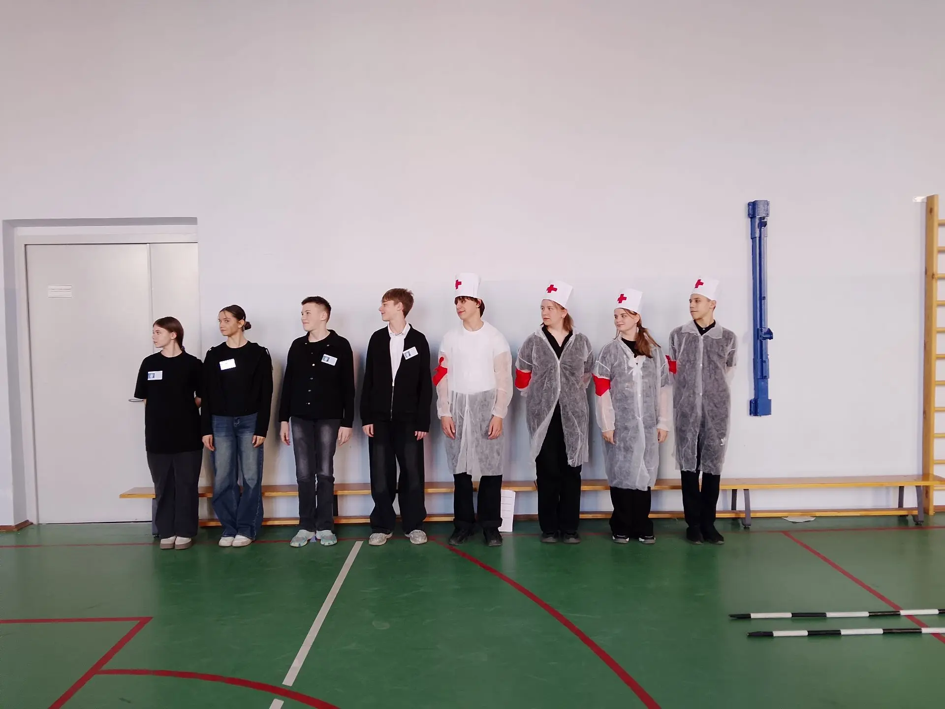 Подводим итоги участия в соревнованиях санпостов среди команд 7 классов. 7-классники удивили в этот 