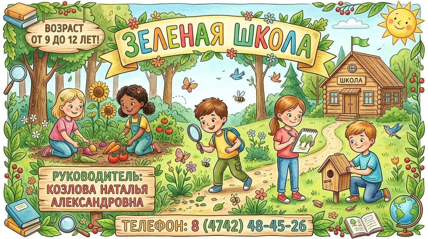 ✅Дом творчества «Октябрьский» г. Липецка объявляет набор в детское объединение: «Зелена...