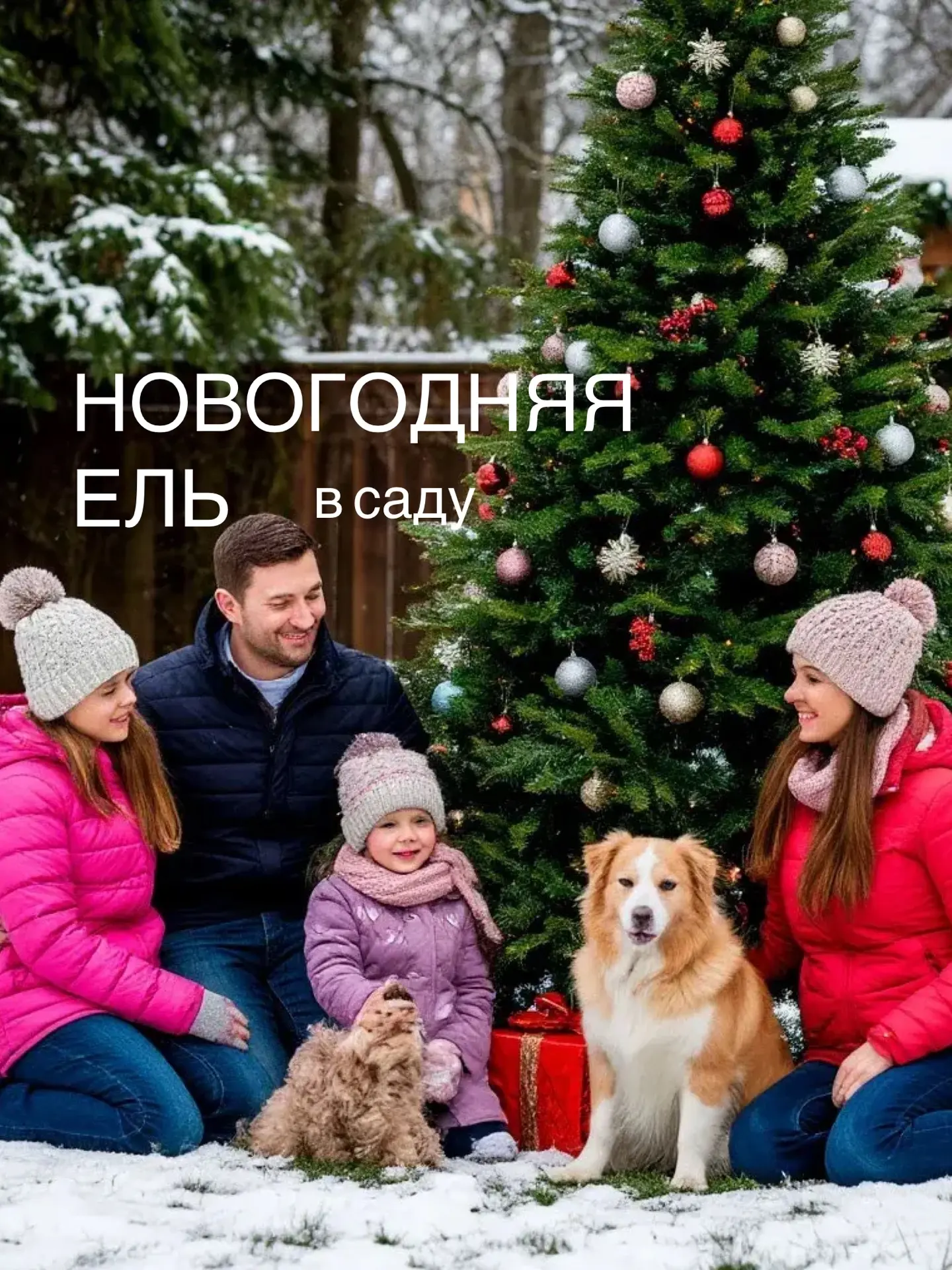 Зачем покупать ёлку каждый год, если можно посадить и наряжать свою?   Представьте:   — Никакой спеш