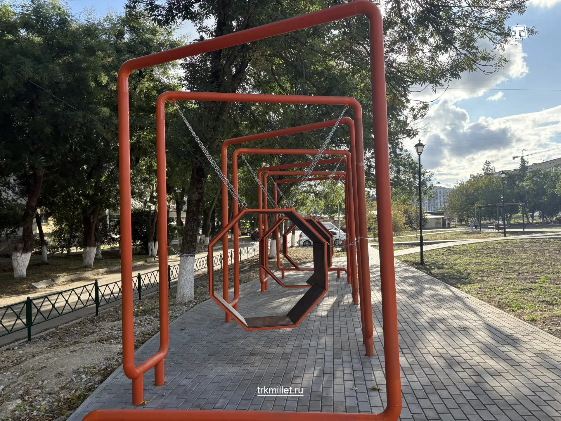 🌳В поселке Молодежное появился новый сквер
