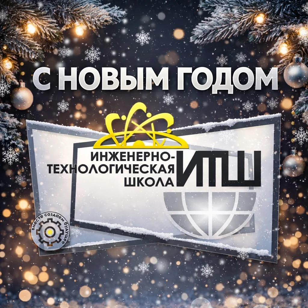 🎄✨ С НОВЫМ ГОДОМ! ✨🎄  ❄️ МОУ «Инженерно-технологическая школа» поздравляет с Новым 2026 годом! Пусть