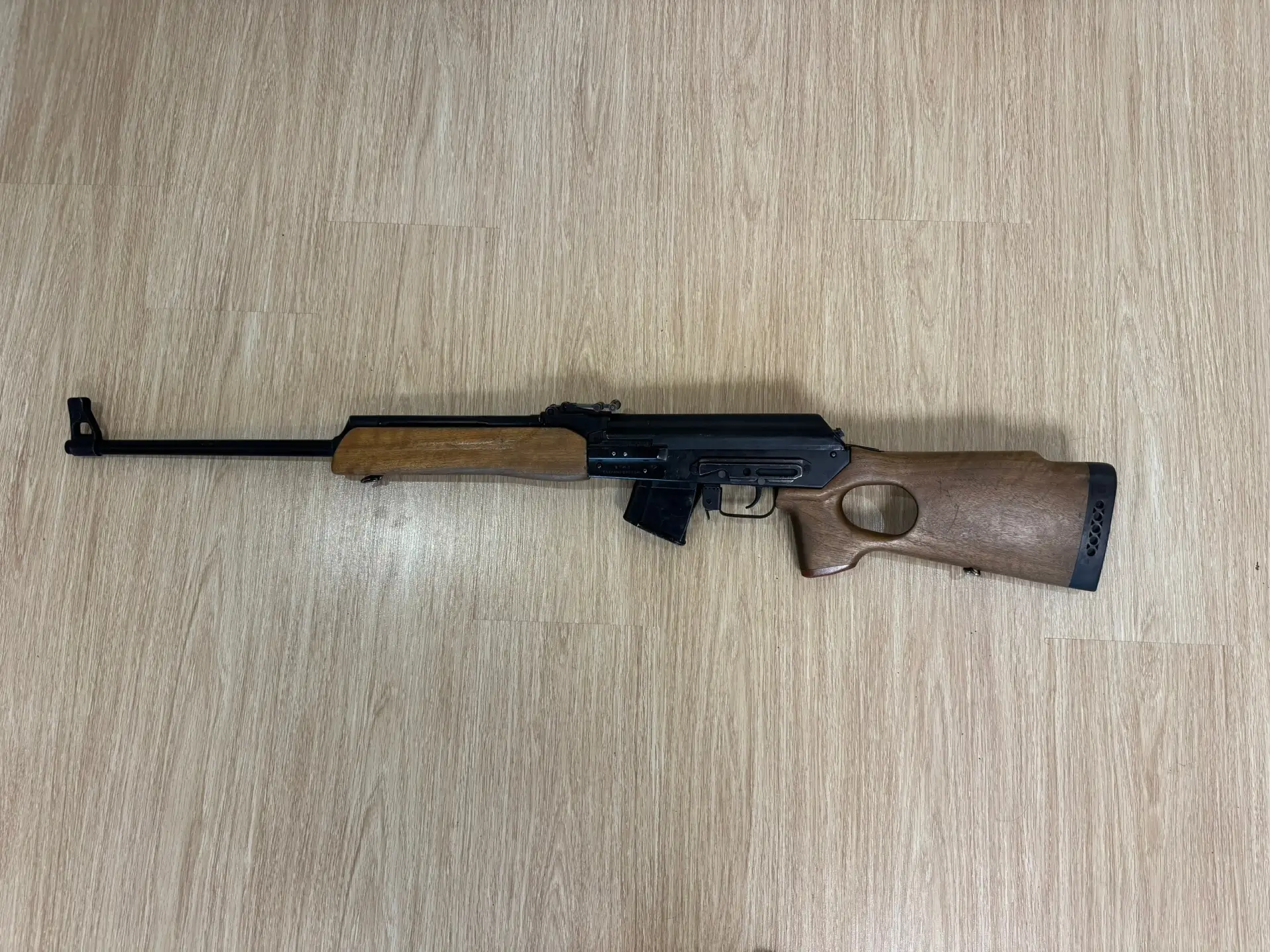 В продаже карабин Вепрь, калибр 7.62х39, 1996 года выпуска. Состояние хорошее. В компле...