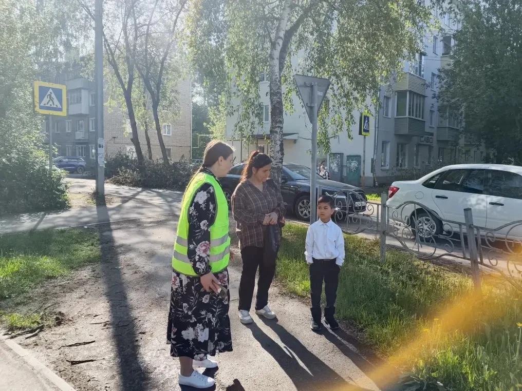 🚦 Безопасность наших детей — общее дело!  На прошлой неделе в рамках профилактики детского дорожного