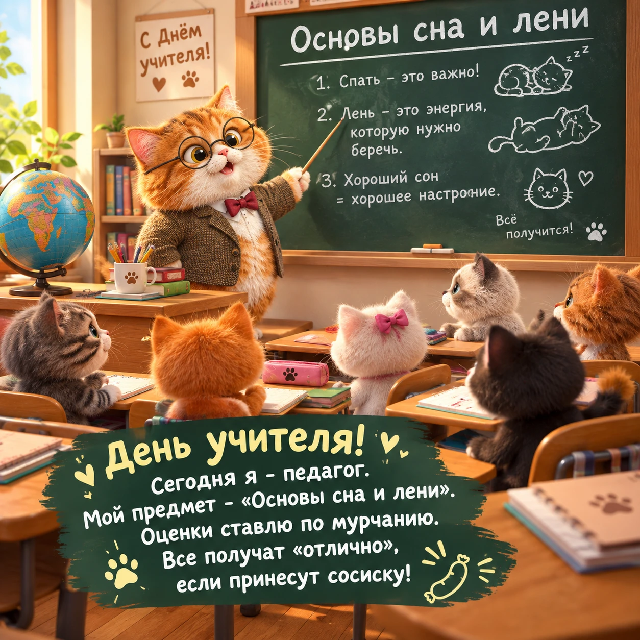 С днём учителя! 😊