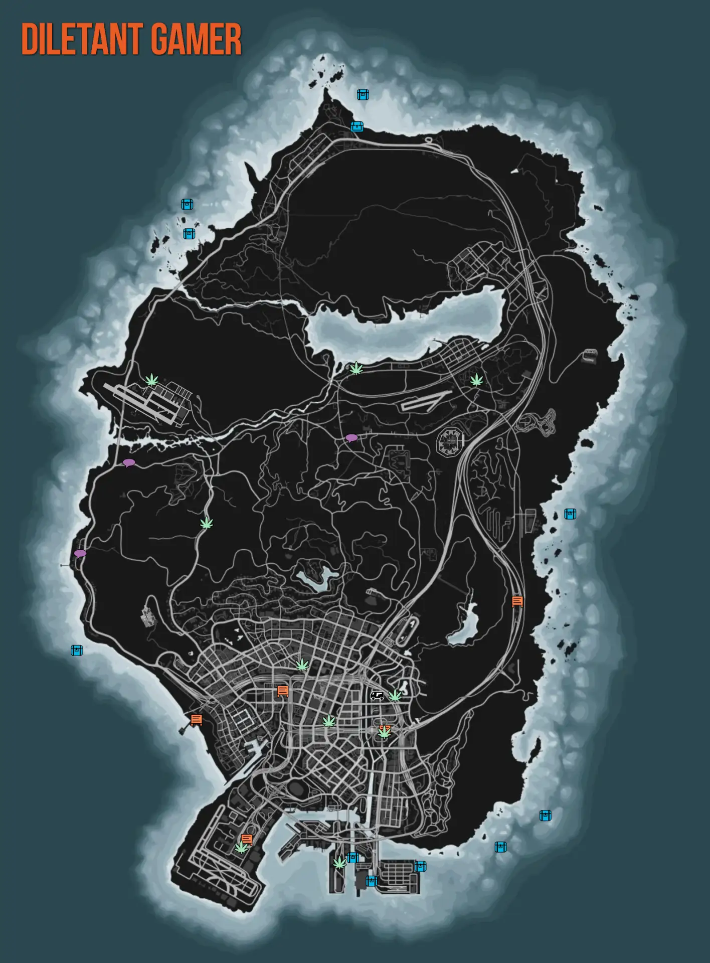 📌 Локации GTA Online – 22.08.26