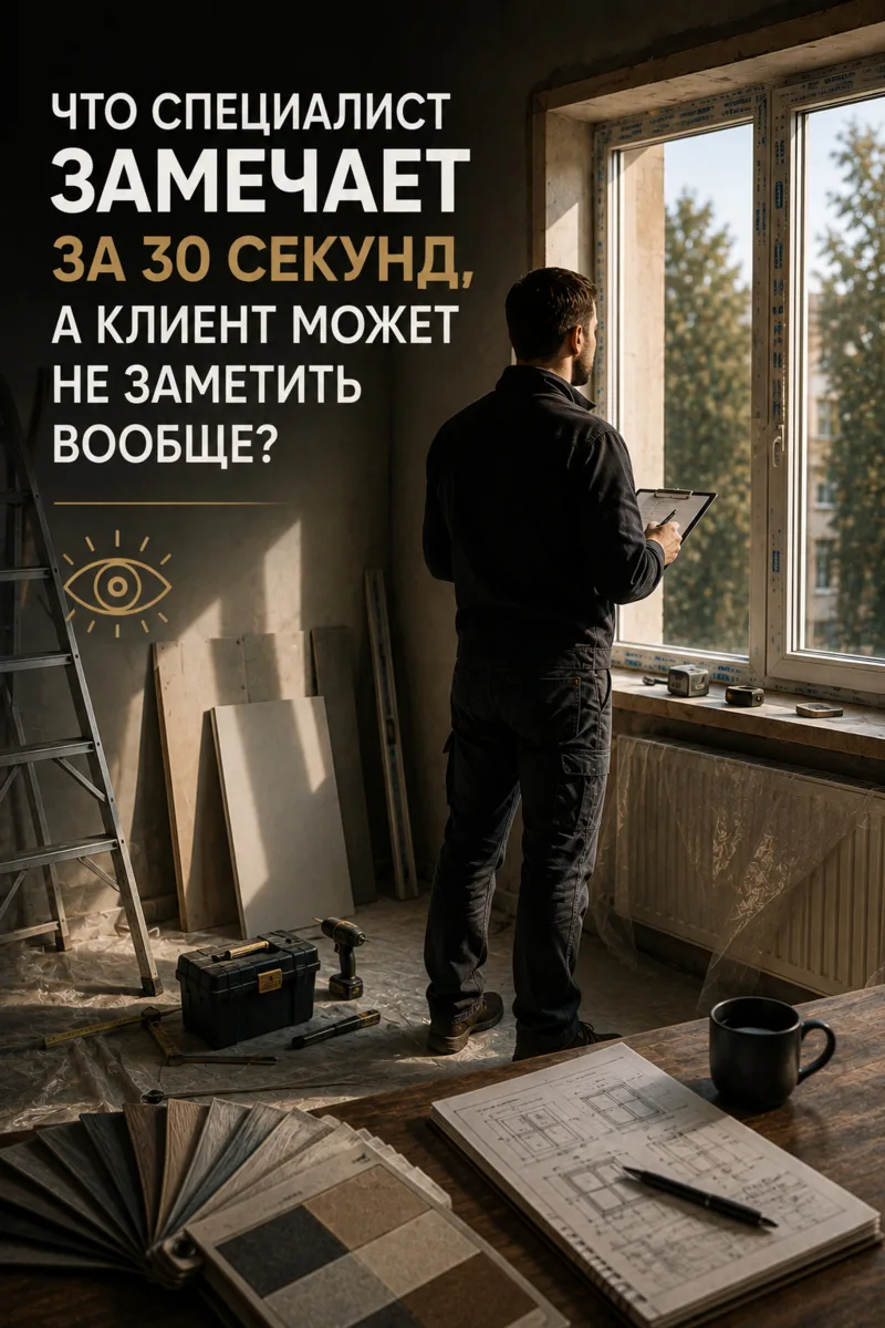 ЧТО СПЕЦИАЛИСТ ЗАМЕЧАЕТ ЗА 30 СЕКУНД, А КЛИЕНТ МОЖЕТ НЕ ЗАМЕТИТЬ ВООБЩЕ? 👀