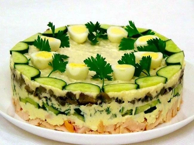 Салат «курочка ряба»