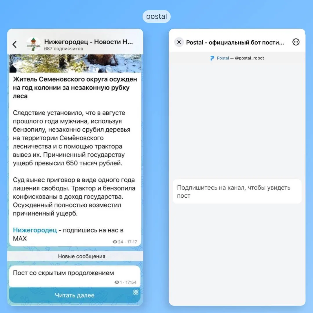 В Postal MAX доступно полноценное скрытое продолжение, которое работает на любых устрой...