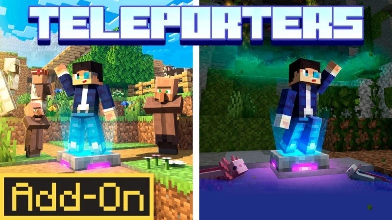 Аддон Teleporters [ОБНОВЛЕНИЕ] v1.1.2