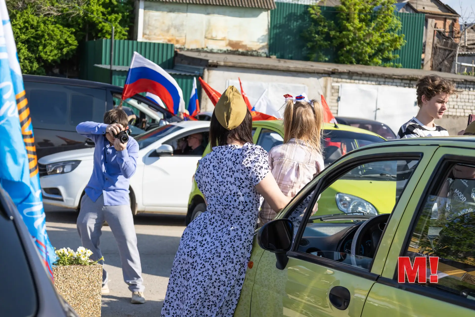 Автопробег в Марксе 9 мая 2026 года  Как в Марксе отметили День Победы - больше фотографий в фотоаль
