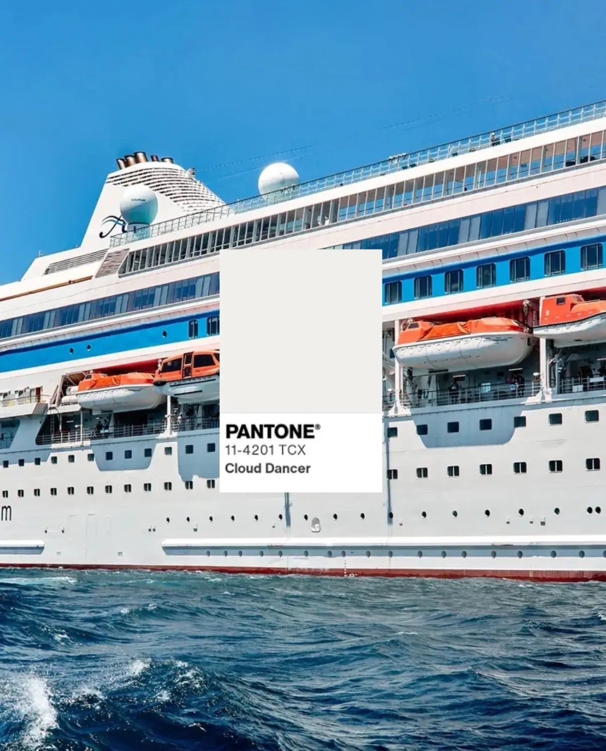 Pantone объявил цвет 2026 года — «Облачный танцор» 🪽 Нейтральный, чистый белый, который символизируе