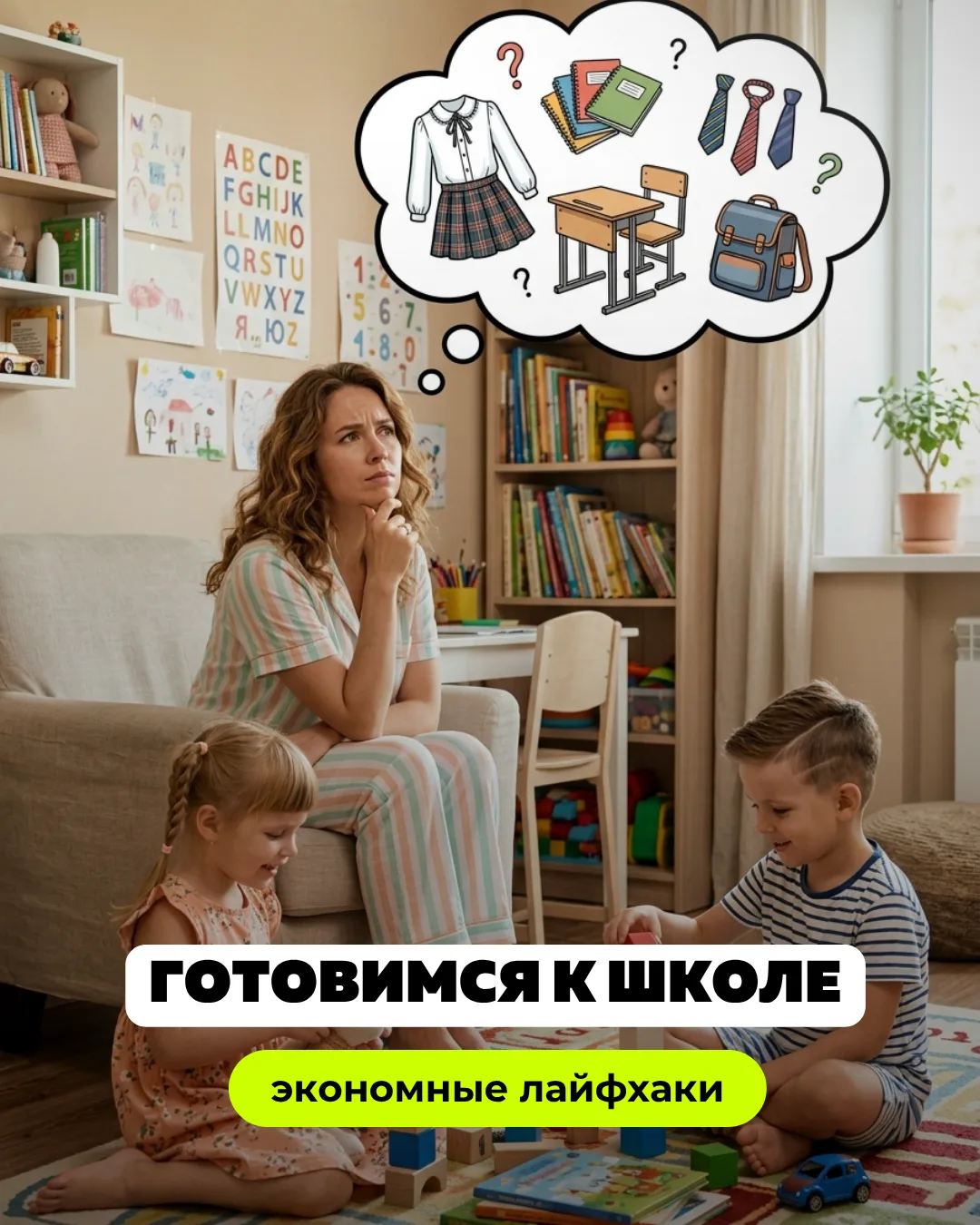 Готовимся к 1 классу без паники: большой чек-лист для экономных и мудрых родителей